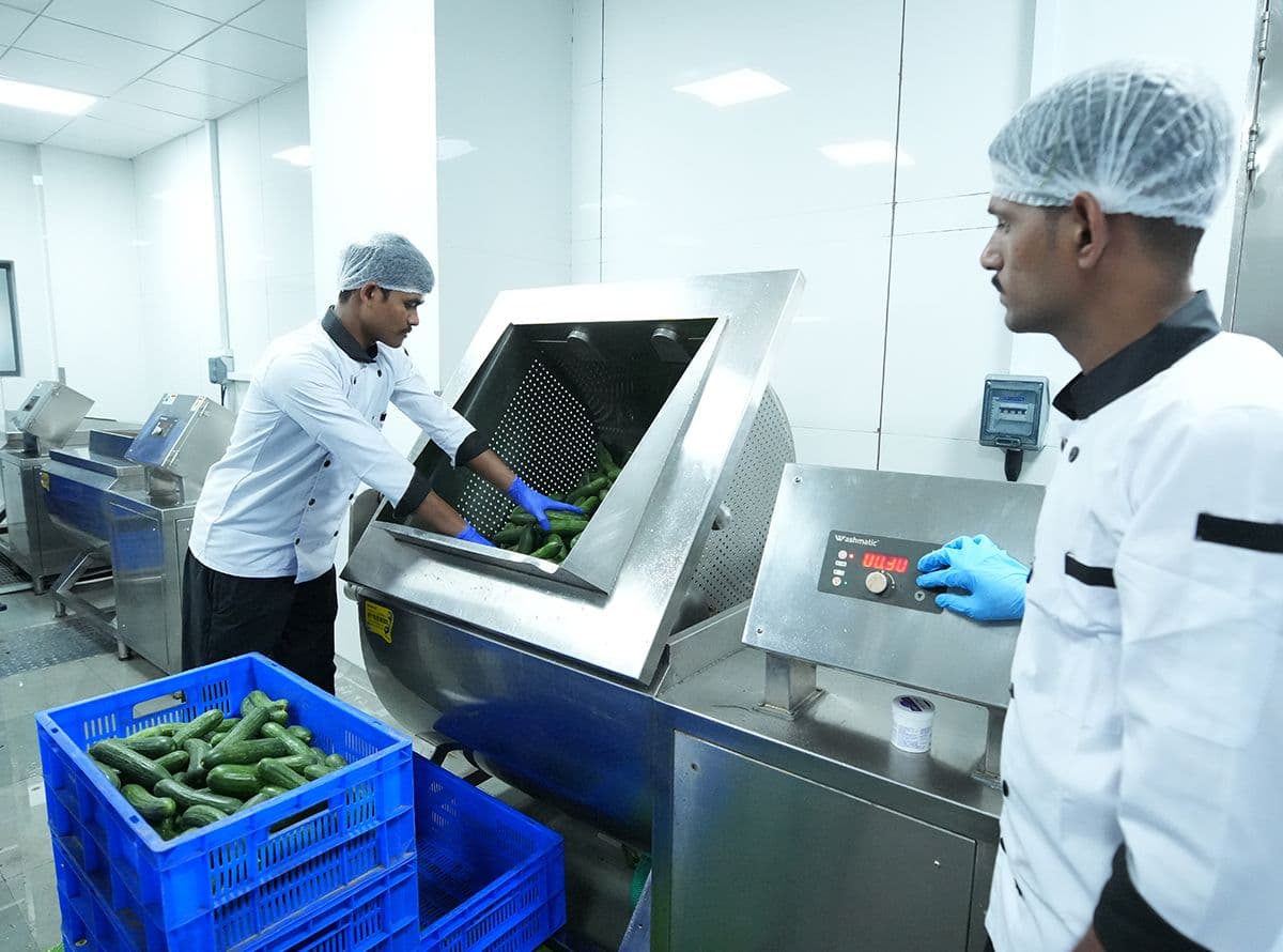 Animal nutrition center at Vantara