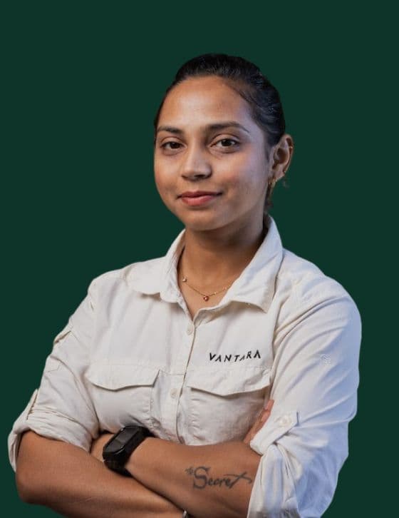 Ms. Kunj Joshi - Animal Care Team at Vantara